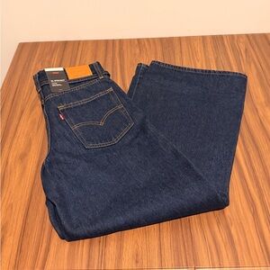 Levi's Dark Wash XL Straight Jeans 26x31